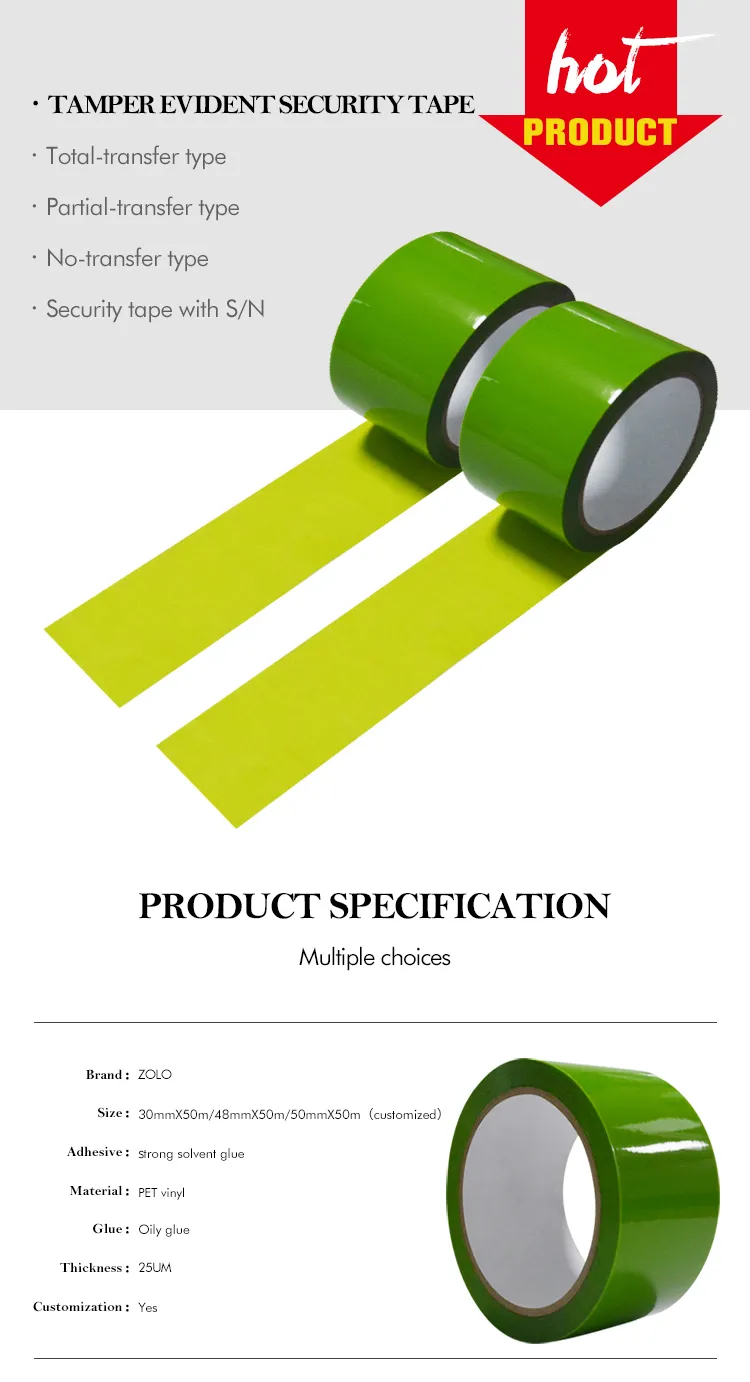 Custom Void Tape - High Quality and Customizable Void Tape Solutions 